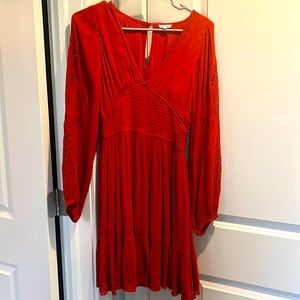 Womens rust dress (small)